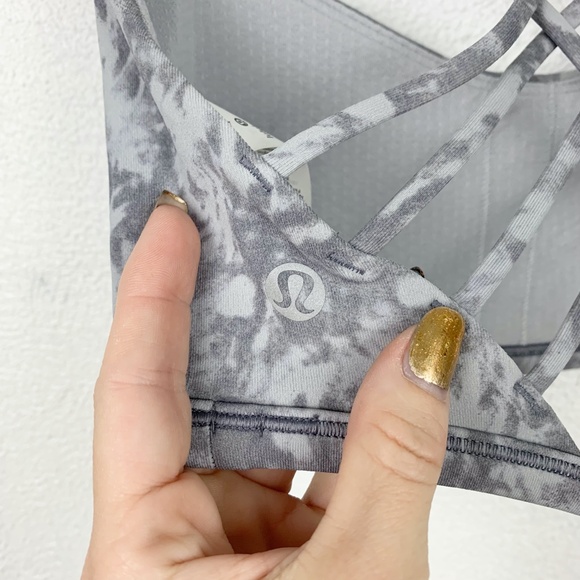 lululemon | Free To Be Bra *Wild Summer Shade Ice Grey - Picture 4 of 6
